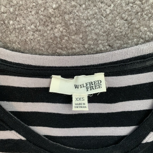 Wilfred Free Striped Mini Dress - Picture 2 of 2